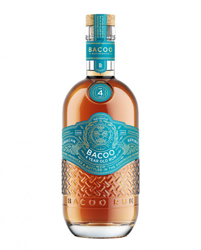 Bacoo Rum 4 year old bottle