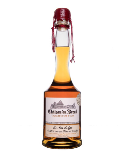 Calvados 10 ans finition whisky Château du Breuil