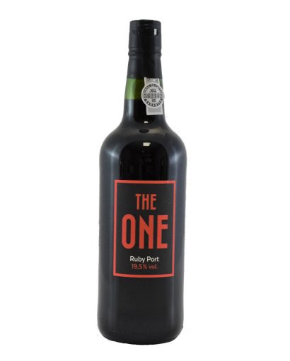 The One ruby port bottle
