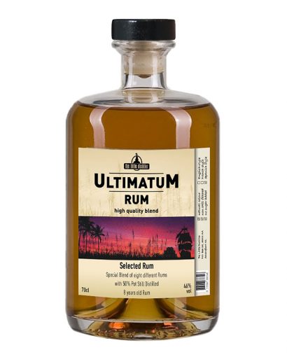 Ultimatum Rum 8 year old bottle