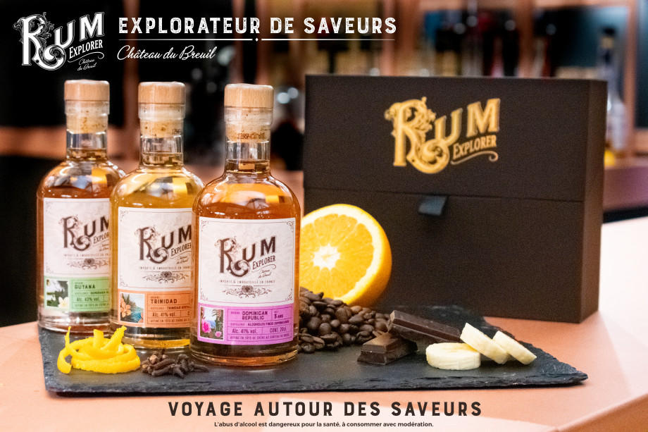 Coffret rhums Rum Explorer Voyage Autour des Saveurs