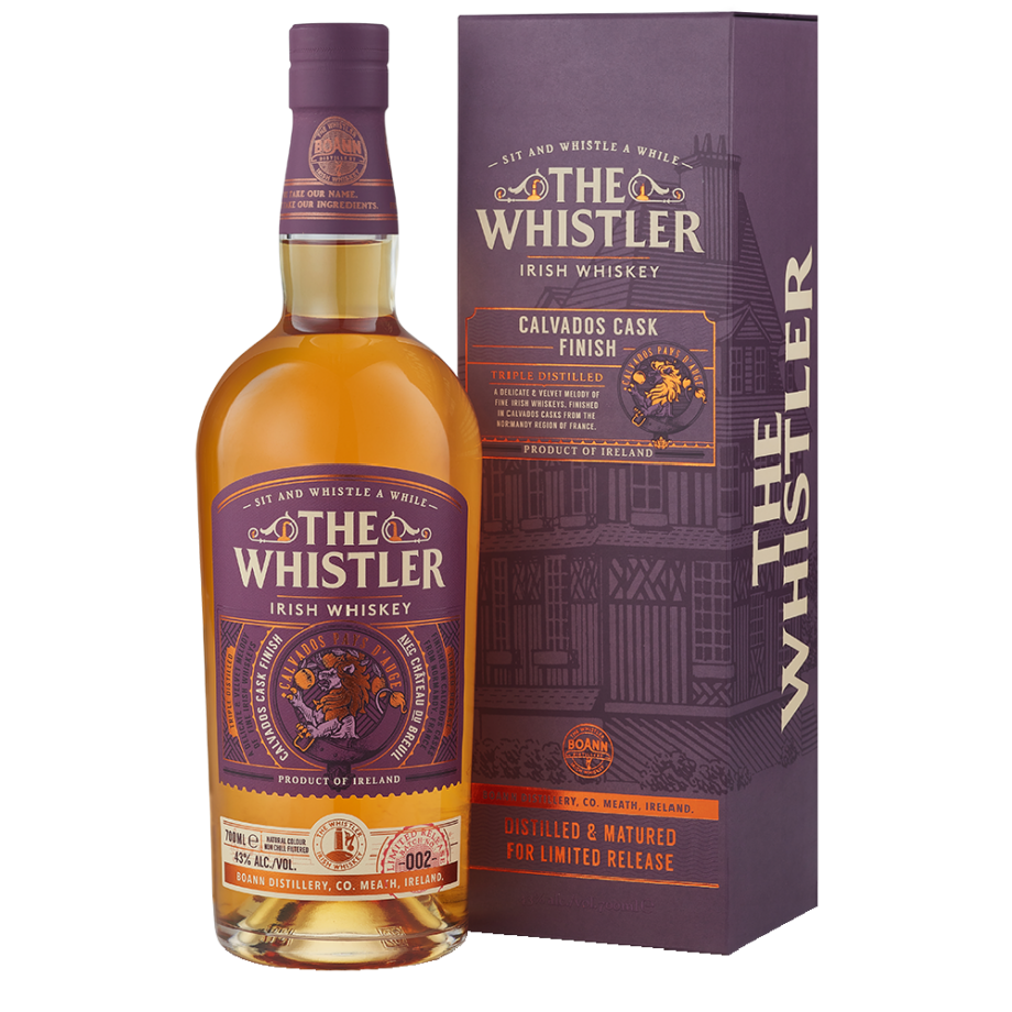 Bouteille avec étui Whisky The Whistler finition Calvados
