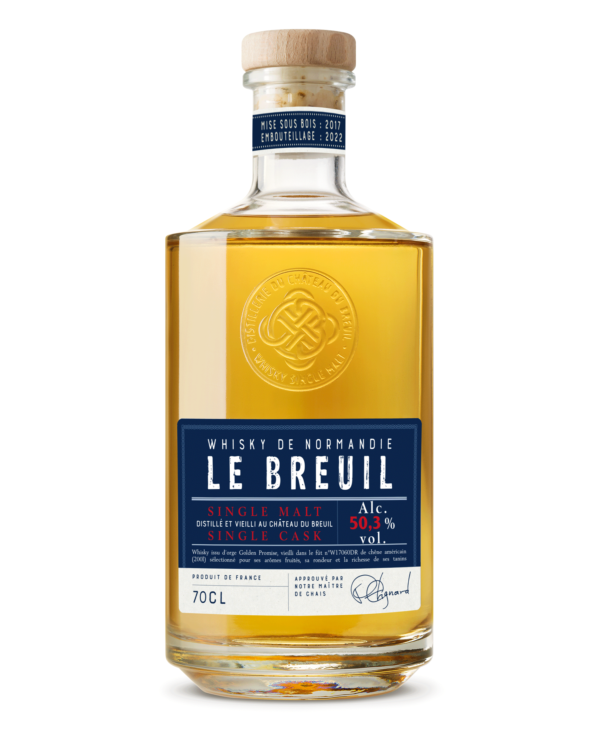 Whisky Le Breuil Single Cask 2017
