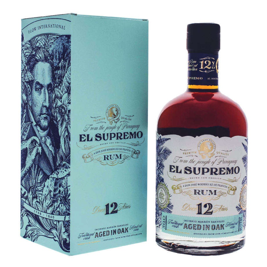 Rhum El Supremo 12 ans avec étui