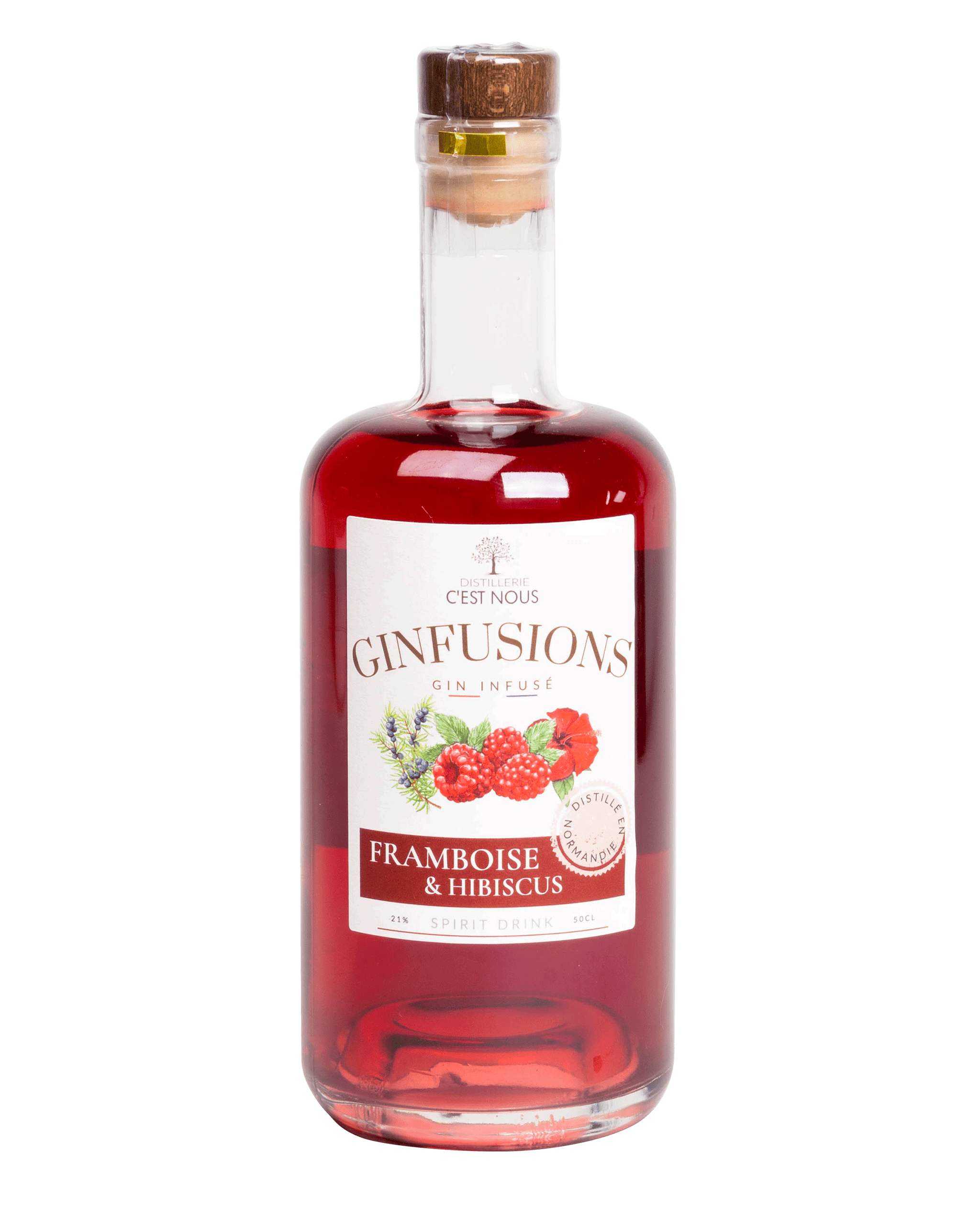 Ginfusion C'est Nous Framboise et Hibiscus