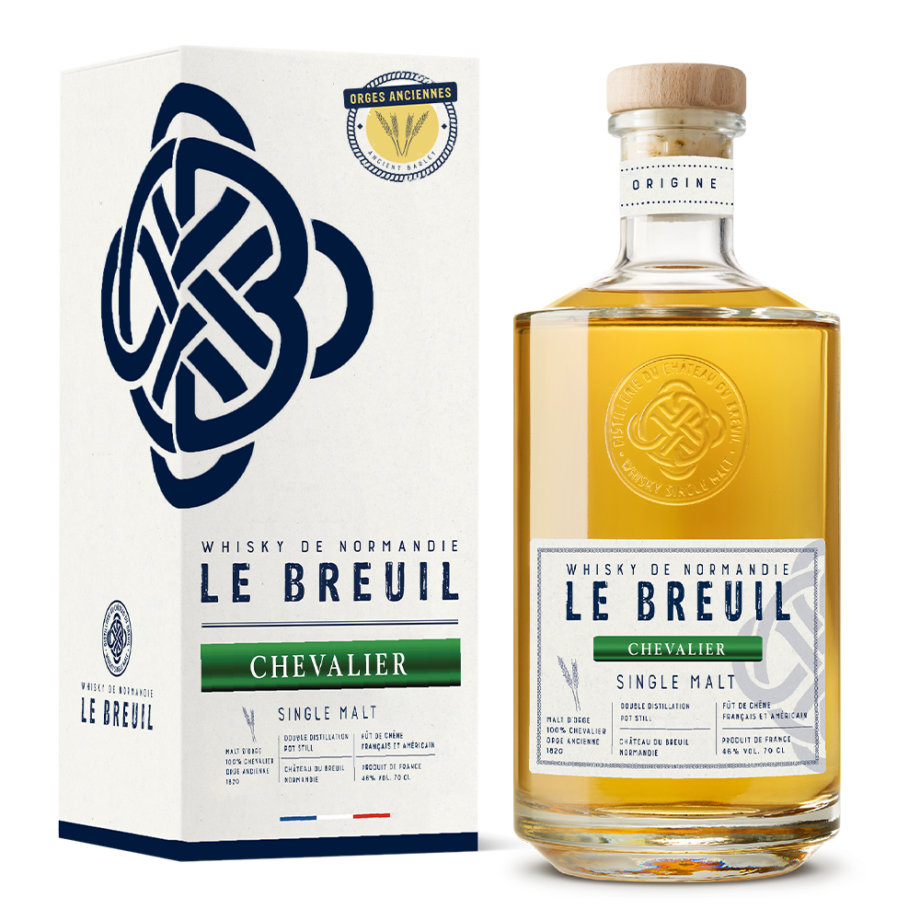 Whisky Le Breuil Chevalier avec étui