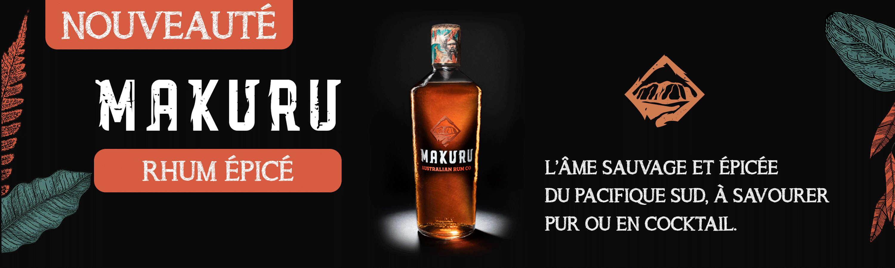 Nouveau Rhum : Makuru, rhum épicé 