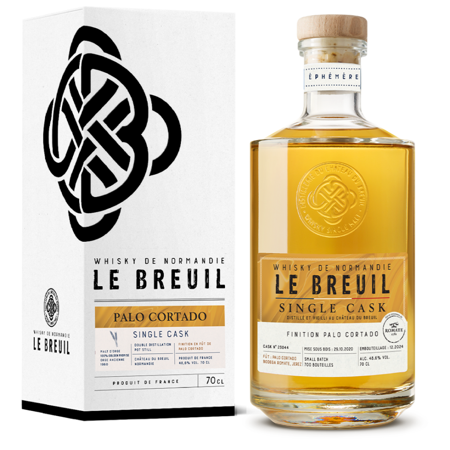 Whisky Le Breuil - Single Cask Finition Palo Cortado avec étui