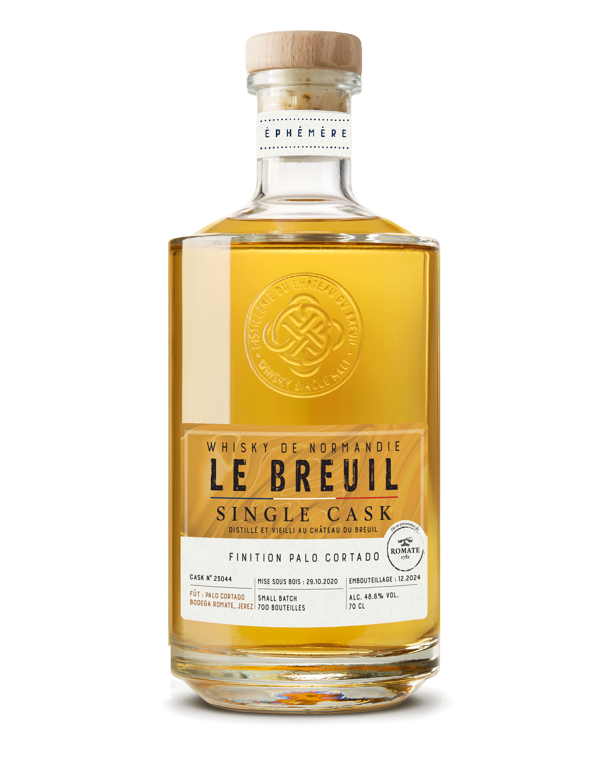 WHISKY LE BREUIL SINGLE CASK FINITION PALO CORTADO